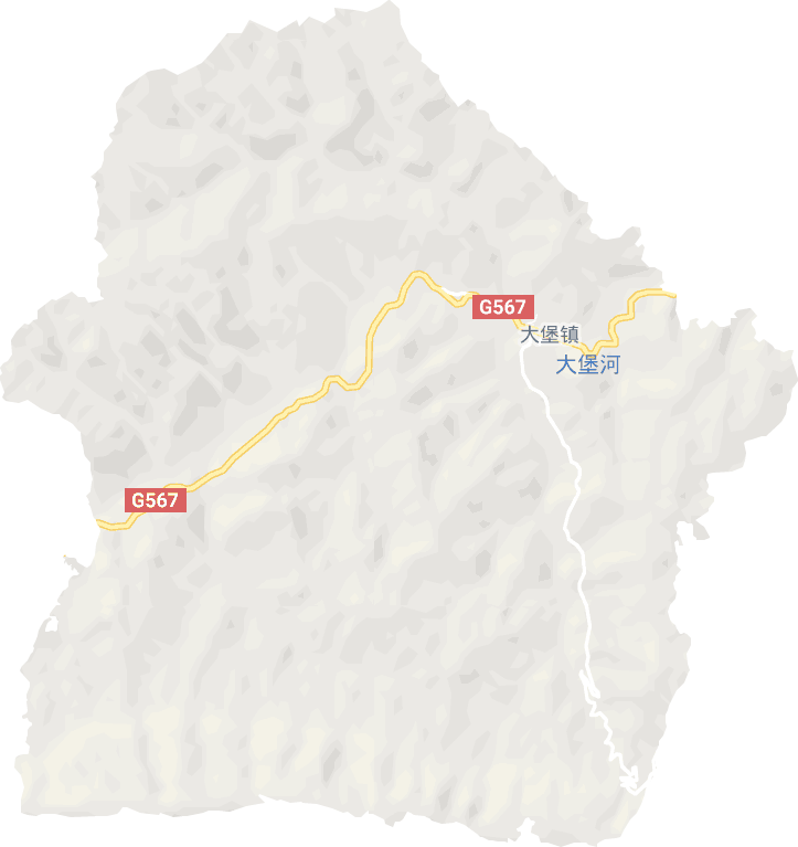 大堡镇电子地图