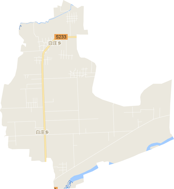 白庄乡电子地图