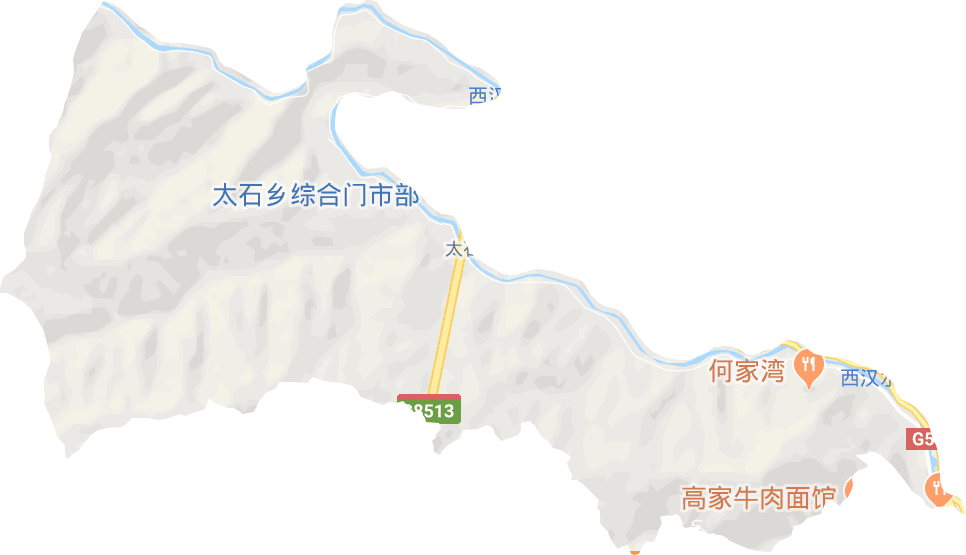 太石乡电子地图