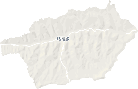 晒经乡电子地图