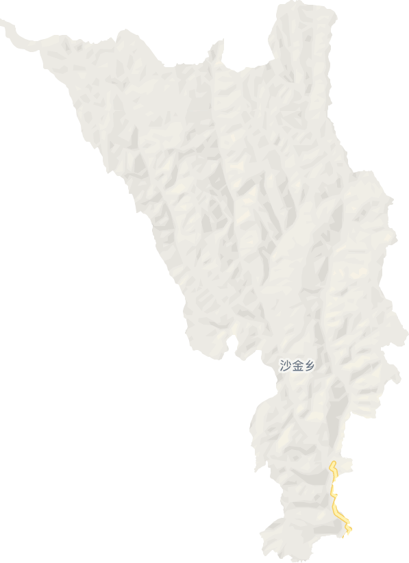 沙金乡电子地图