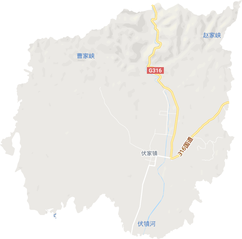 伏家镇电子地图