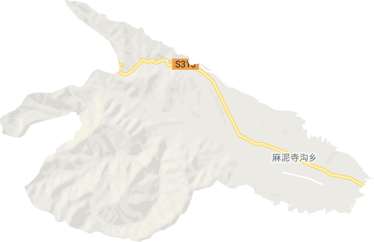 麻尼寺沟乡电子地图