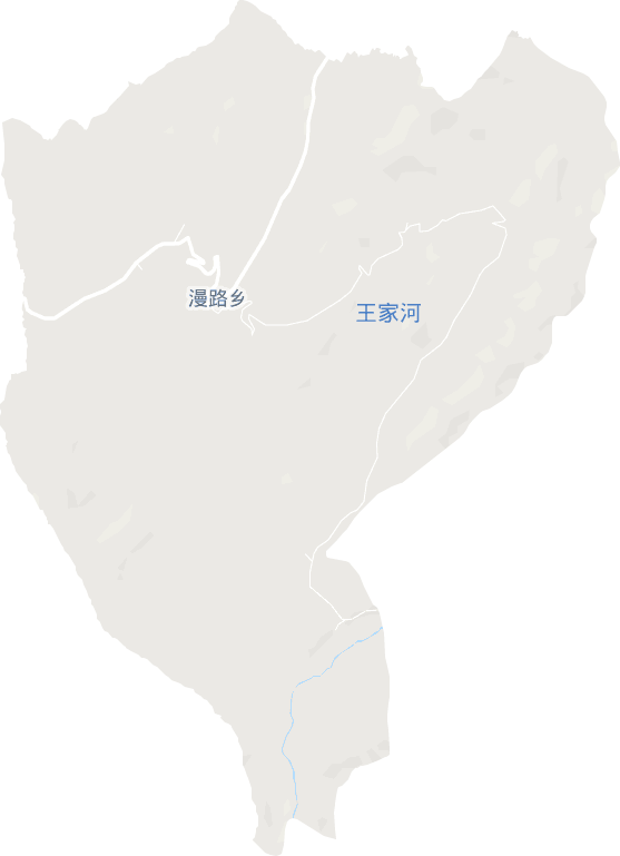 漫路乡电子地图