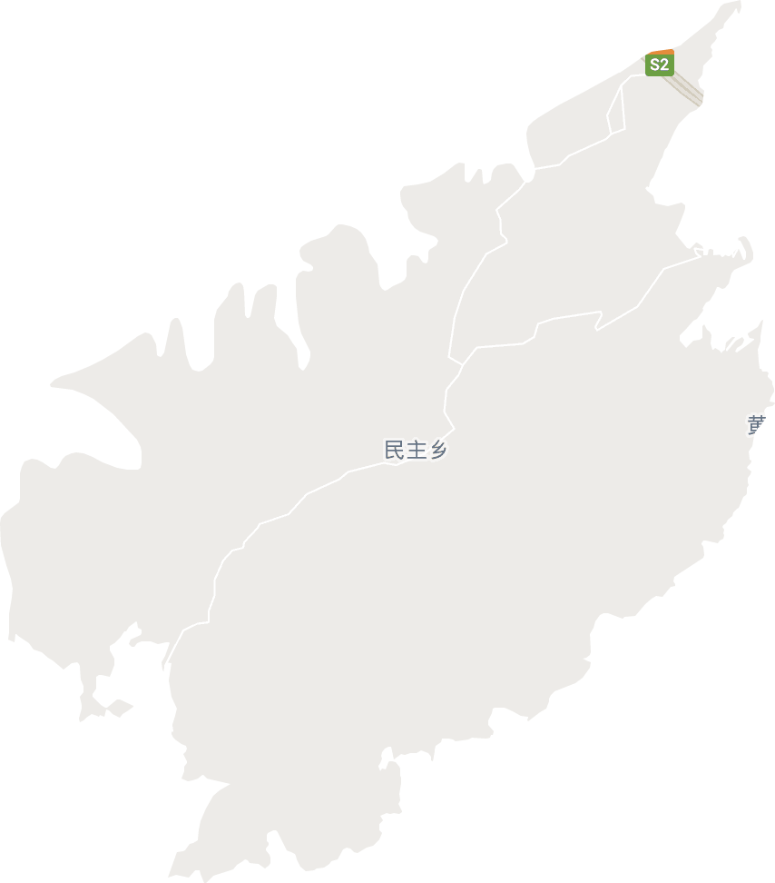 民主乡电子地图