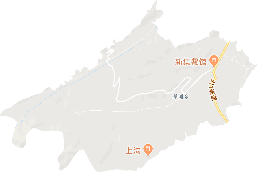 草滩乡电子地图