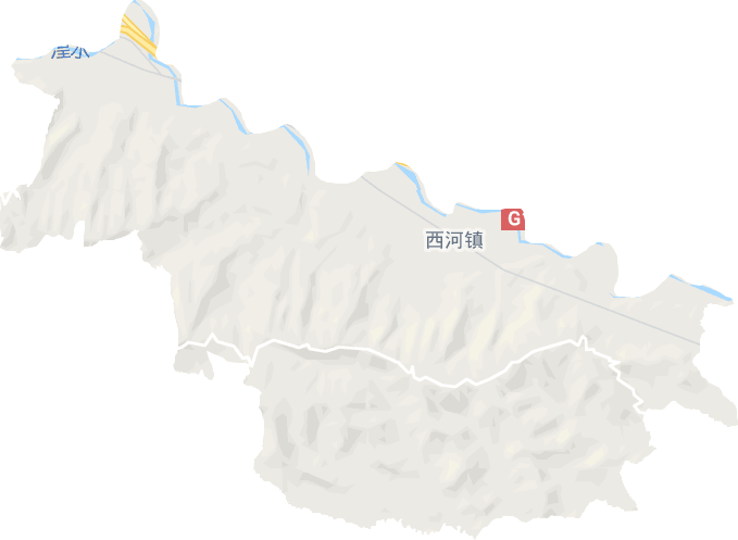西河镇电子地图