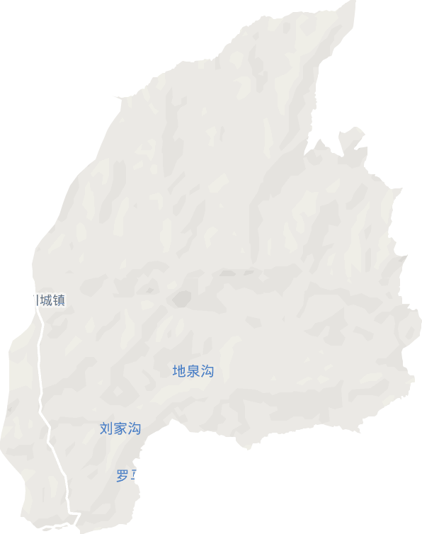 川城镇电子地图