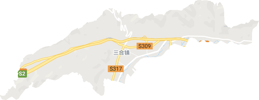 三合镇电子地图