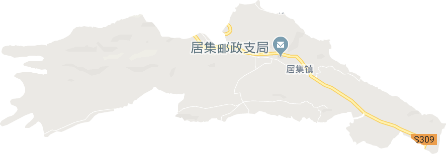 居集镇电子地图
