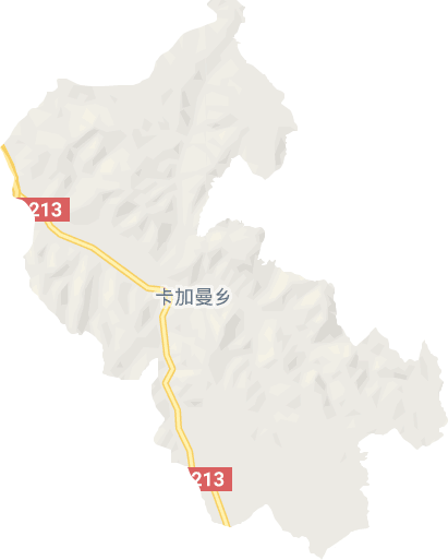 卡加曼乡电子地图