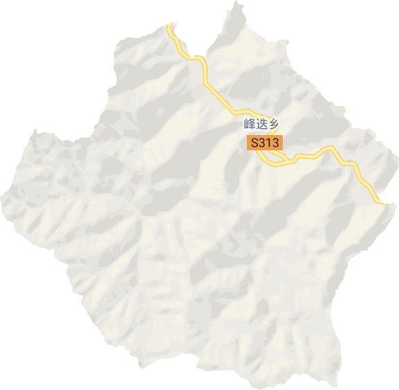 峰迭镇电子地图