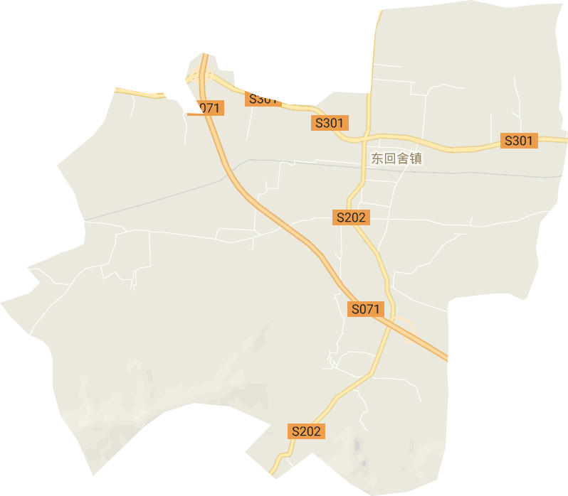 东回舍镇电子地图