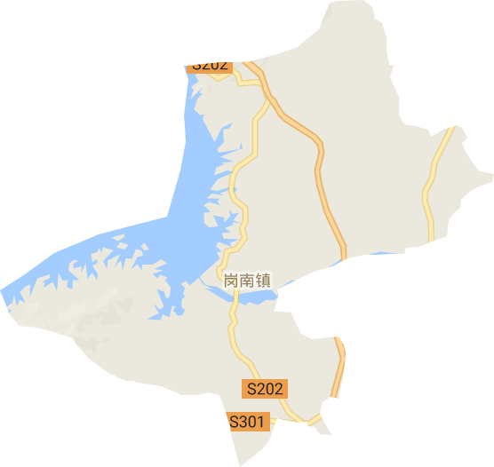 岗南镇电子地图