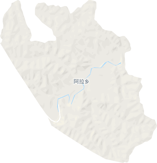 阿拉乡电子地图