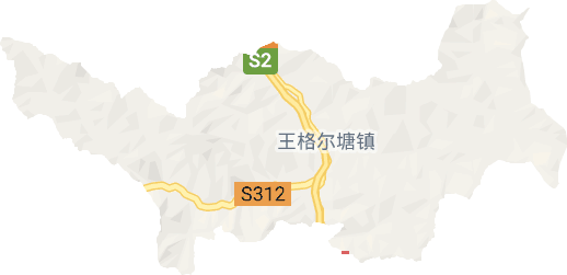 王格尔塘镇电子地图