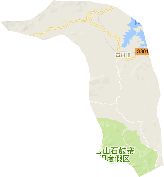 古月镇电子地图