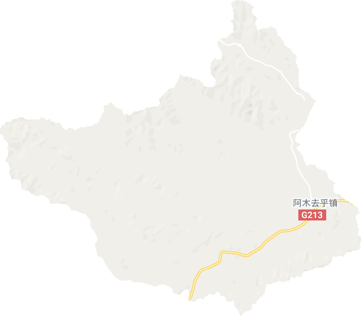 阿木去乎镇电子地图