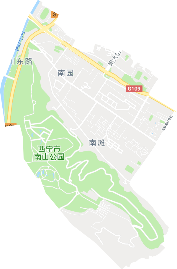 南滩街道电子地图
