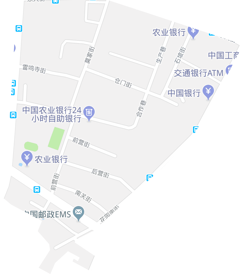 仓门街街道电子地图