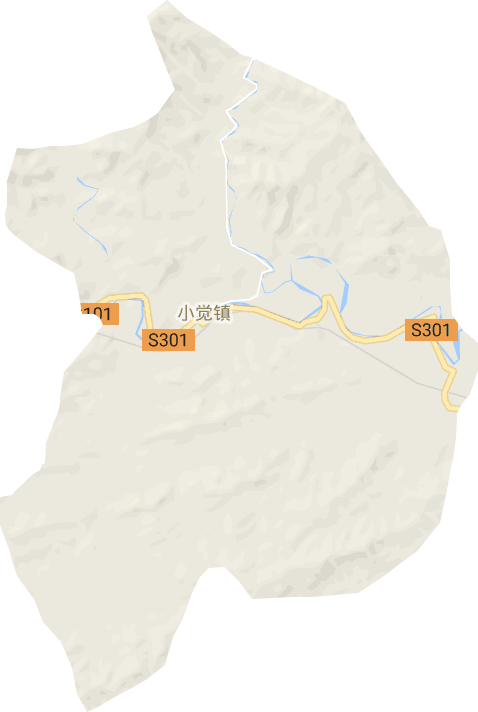 小觉镇电子地图