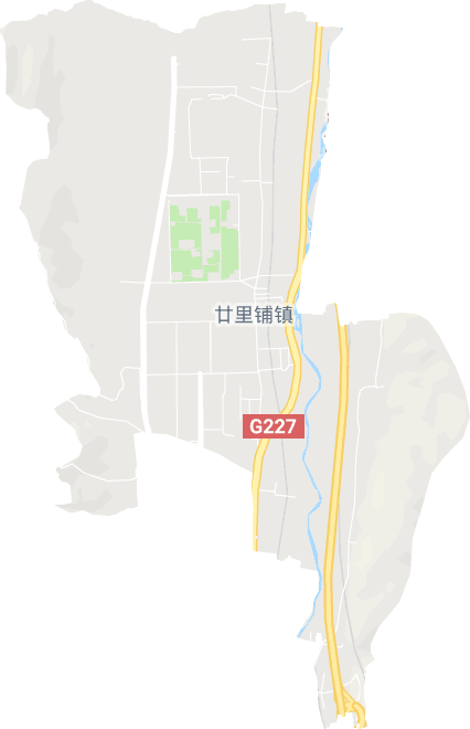 廿里铺镇电子地图