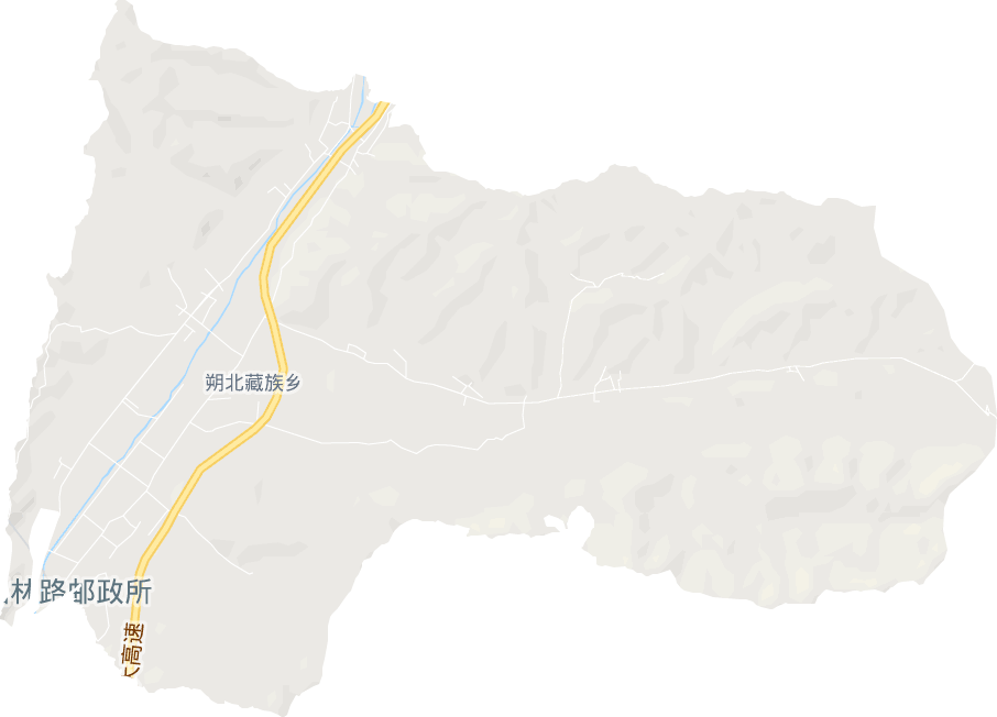 朔北藏族乡电子地图