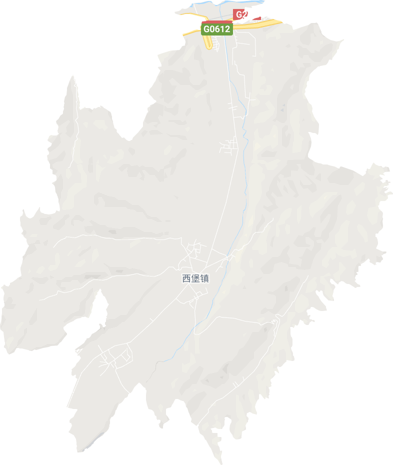 西堡镇电子地图