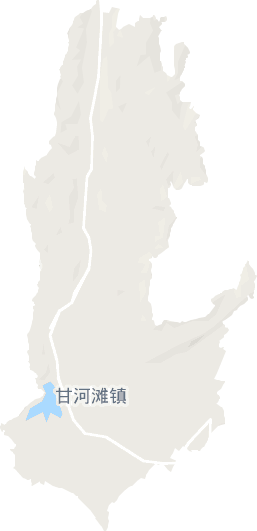 甘河滩镇电子地图