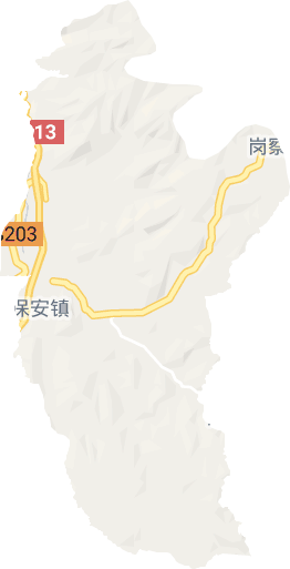 保安镇电子地图