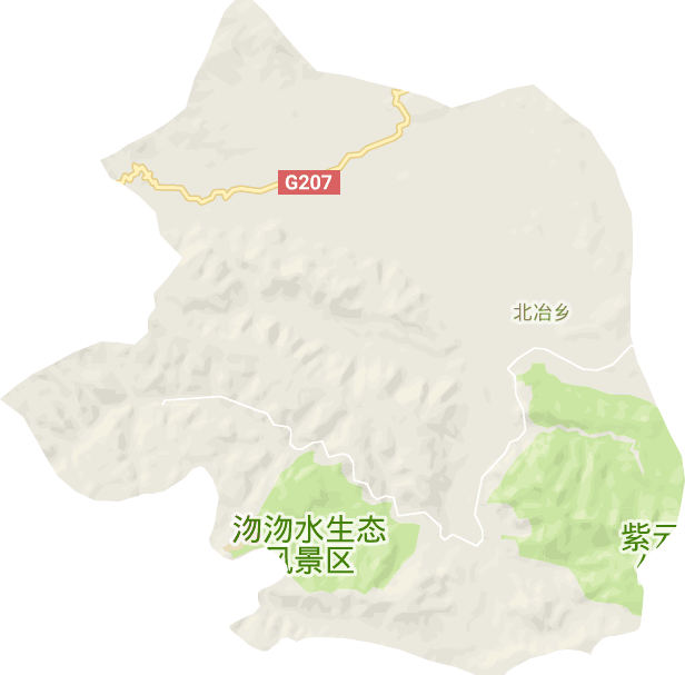 北冶乡电子地图