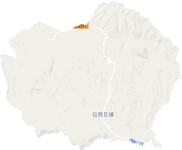拉西瓦镇电子地图