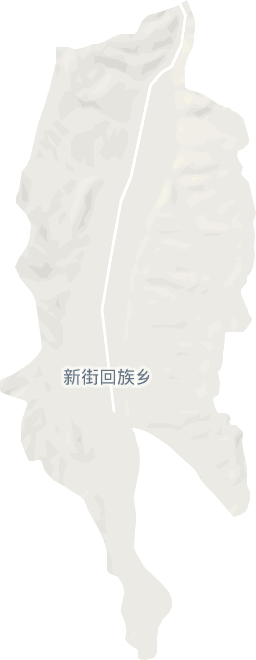新街回族乡电子地图