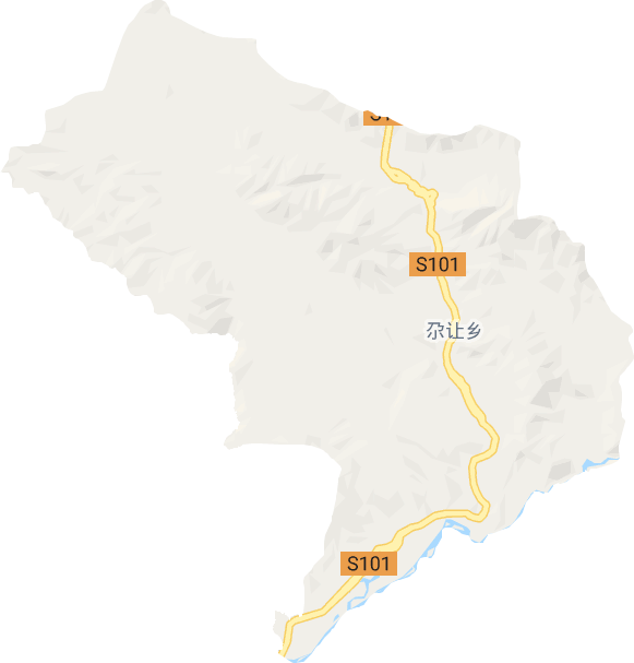 尕让乡电子地图