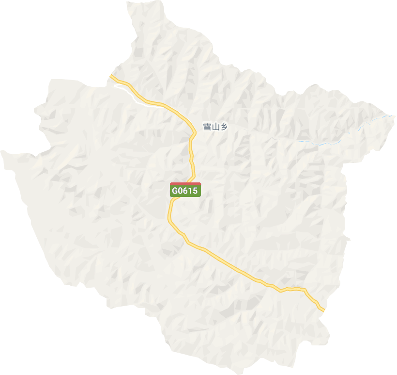 雪山乡电子地图