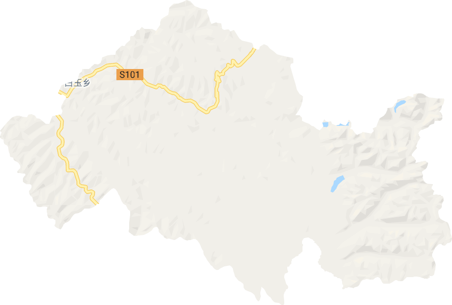 白玉乡电子地图