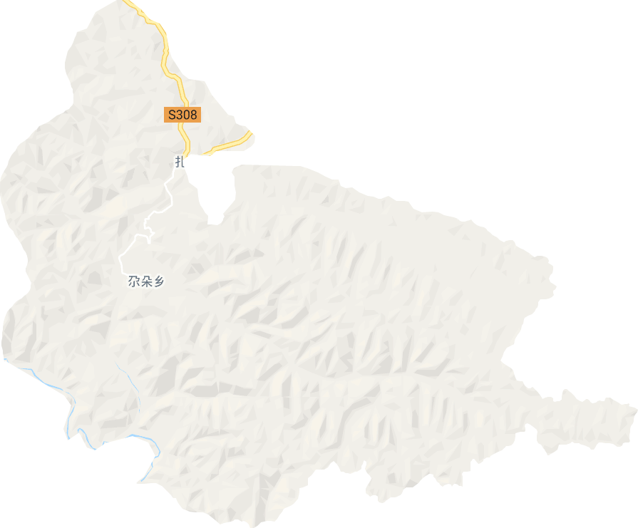 尕朵乡电子地图
