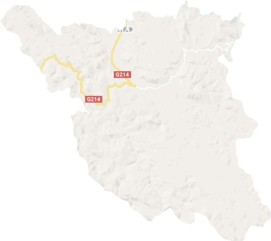 白扎乡电子地图