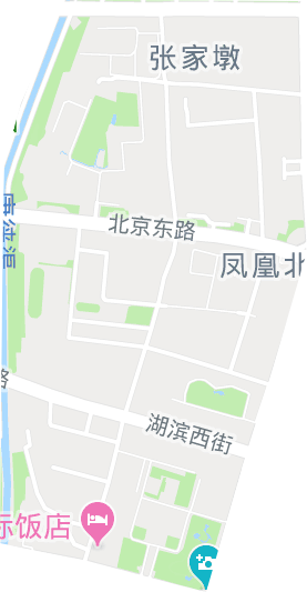 凤凰北街街道电子地图