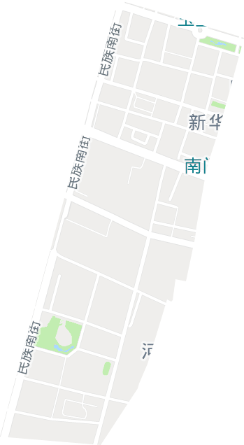 新华街街道电子地图