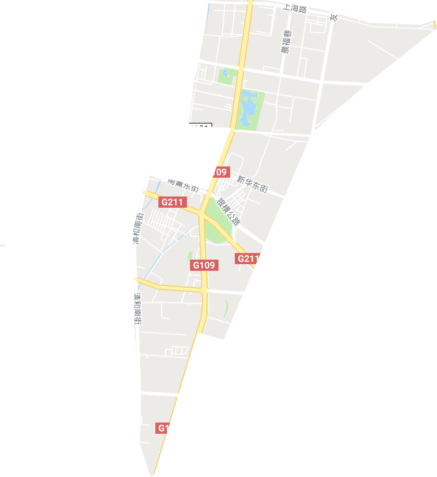银古路街道电子地图