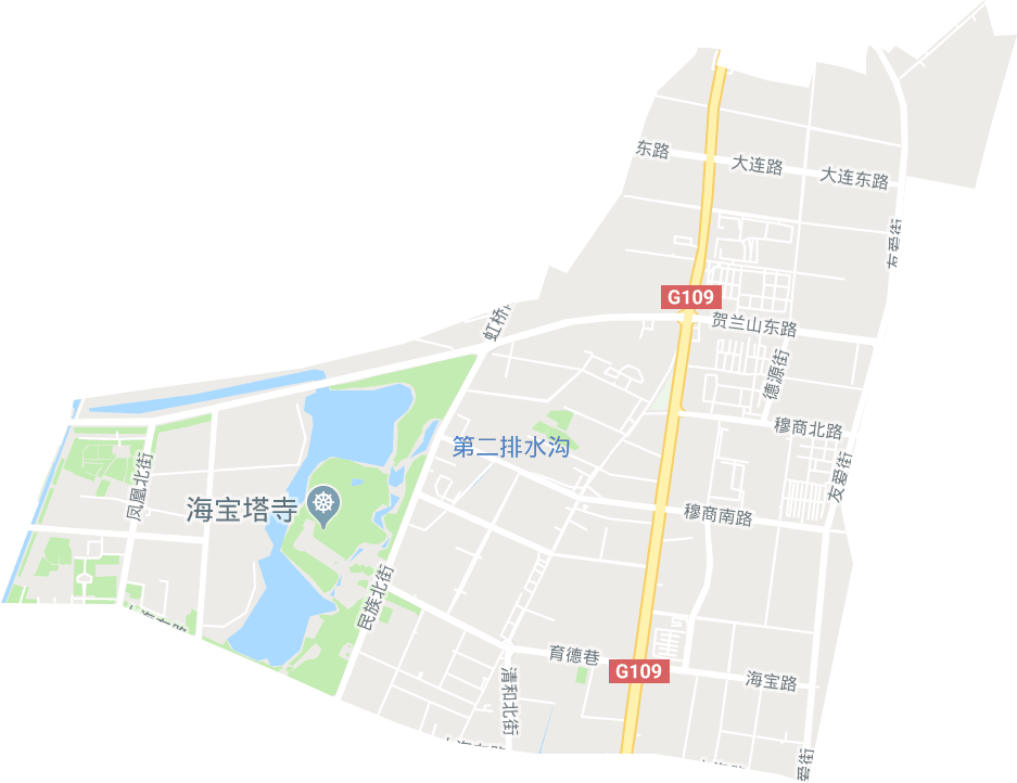 丽景街街道电子地图