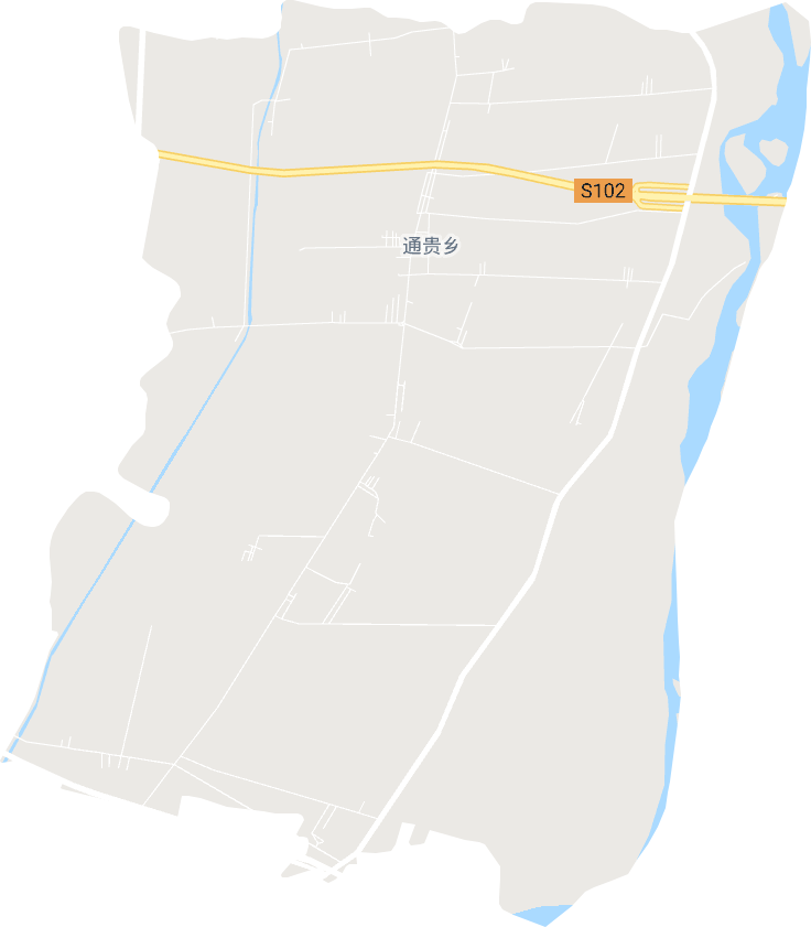 通贵乡电子地图