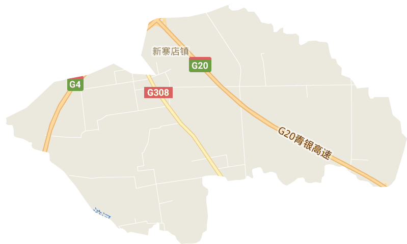 新寨店镇电子地图
