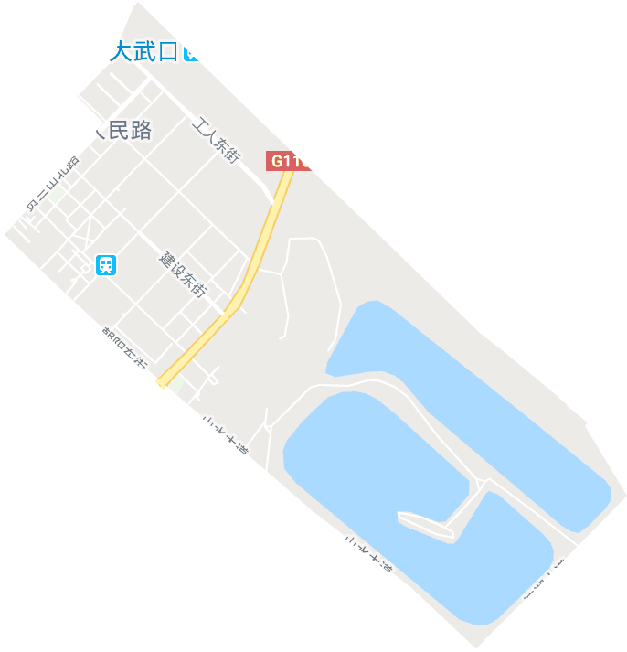 人民路街道电子地图