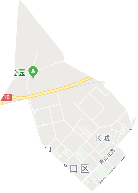 长城街道电子地图