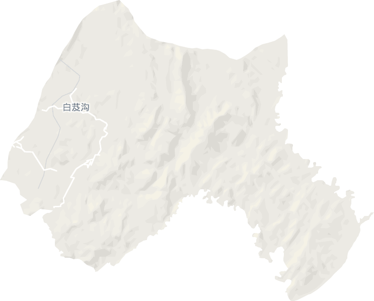 白芨沟街道电子地图