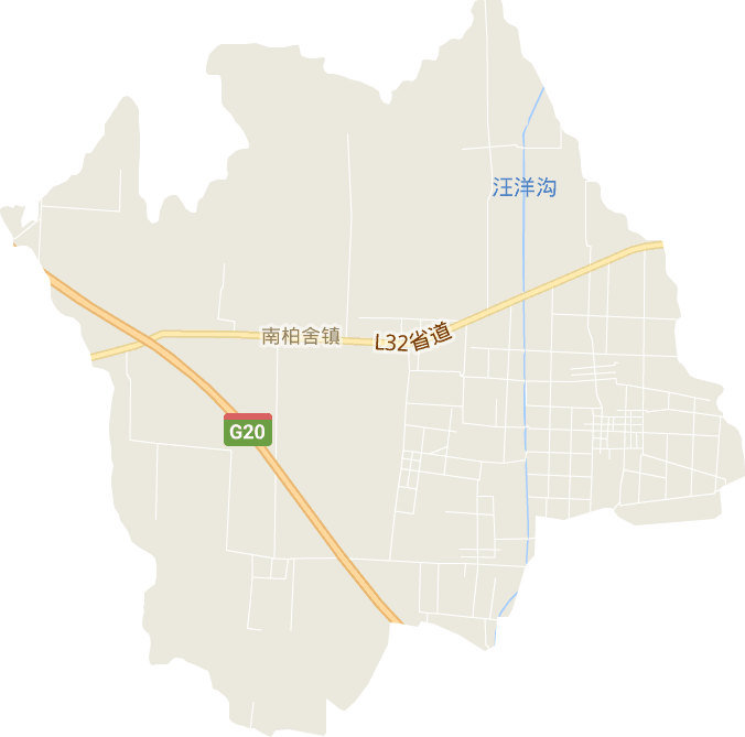 南柏舍镇电子地图