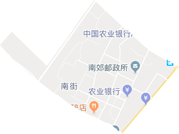 南街街道电子地图