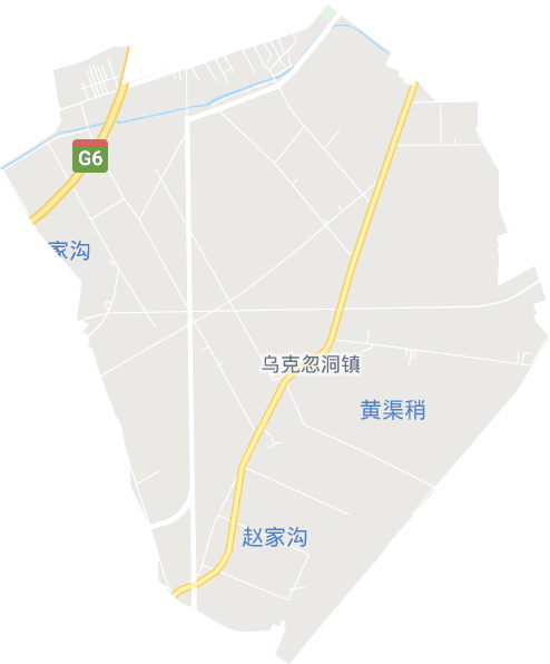 尾闸镇电子地图